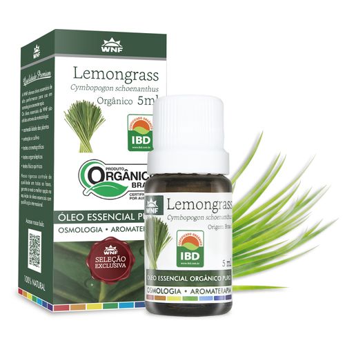 Óleo Essencial Lemongrass WNF - 5ml