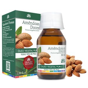 Óleo Vegetal Amêndoas Doces WNF - 50ml